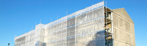 Advantages Of Monarflex Scaffold Sheeting | Mark Tool & Rubber Co, Inc.